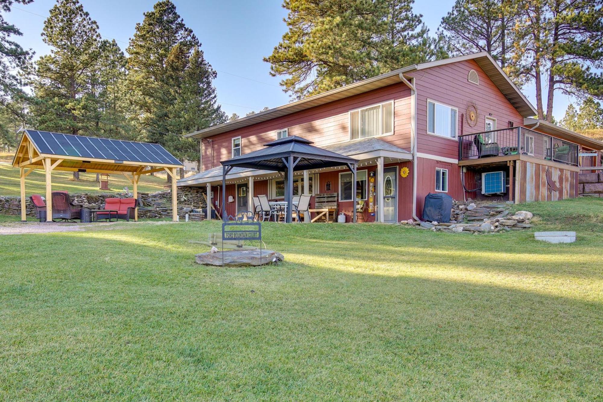 Hill City Hideaway Near Mt Rushmore And Hiking Eksteriør billede